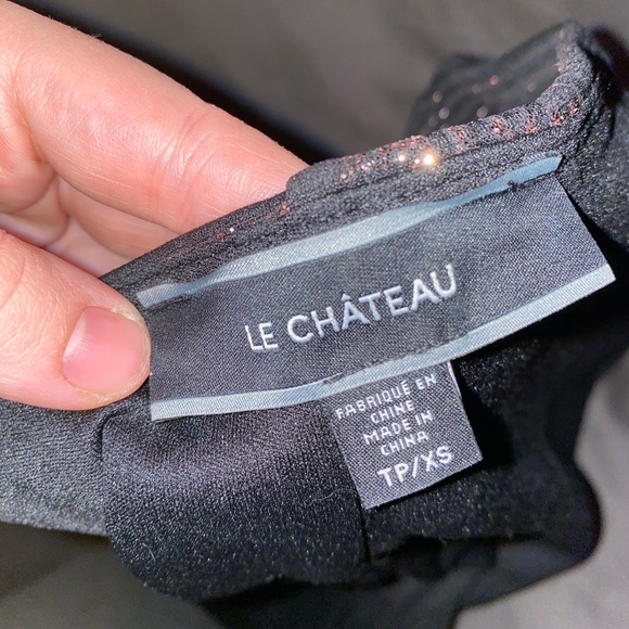 Rose gold sparkly skirt - Picture 2 of 2